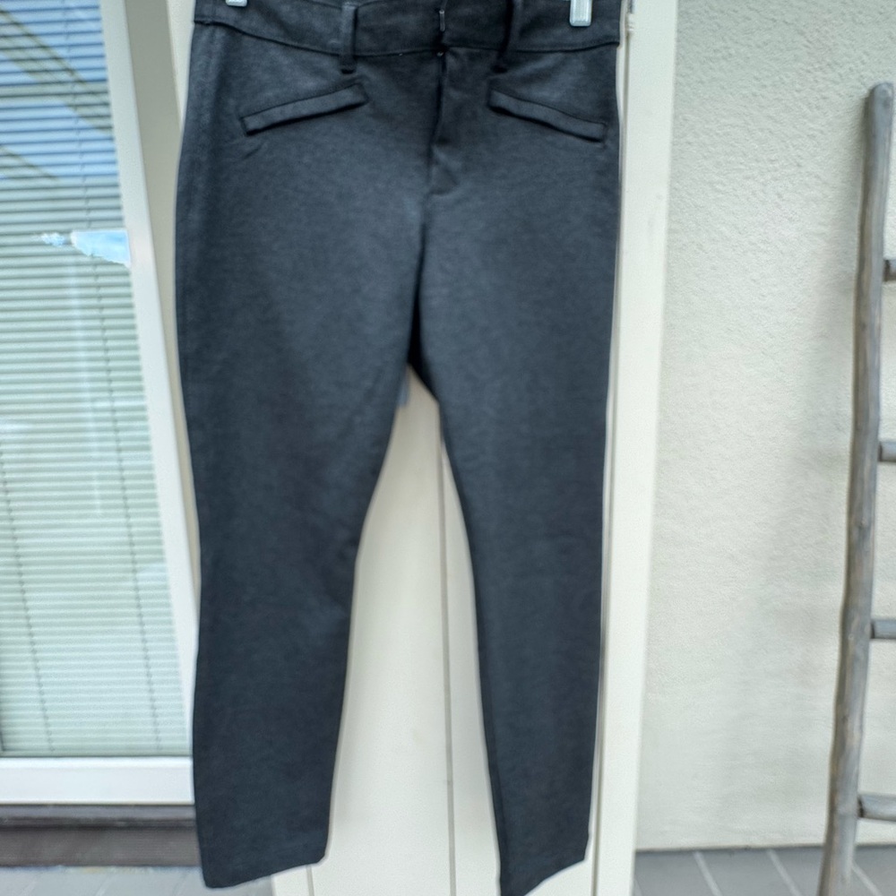 GAP Charcoal Skinny Ankle Pants